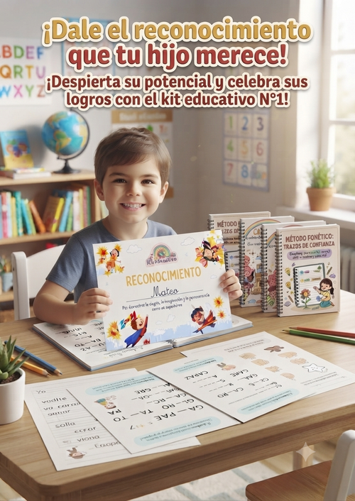 Desafío fonético 🚀: Trazos de confianza 🧸🌈
